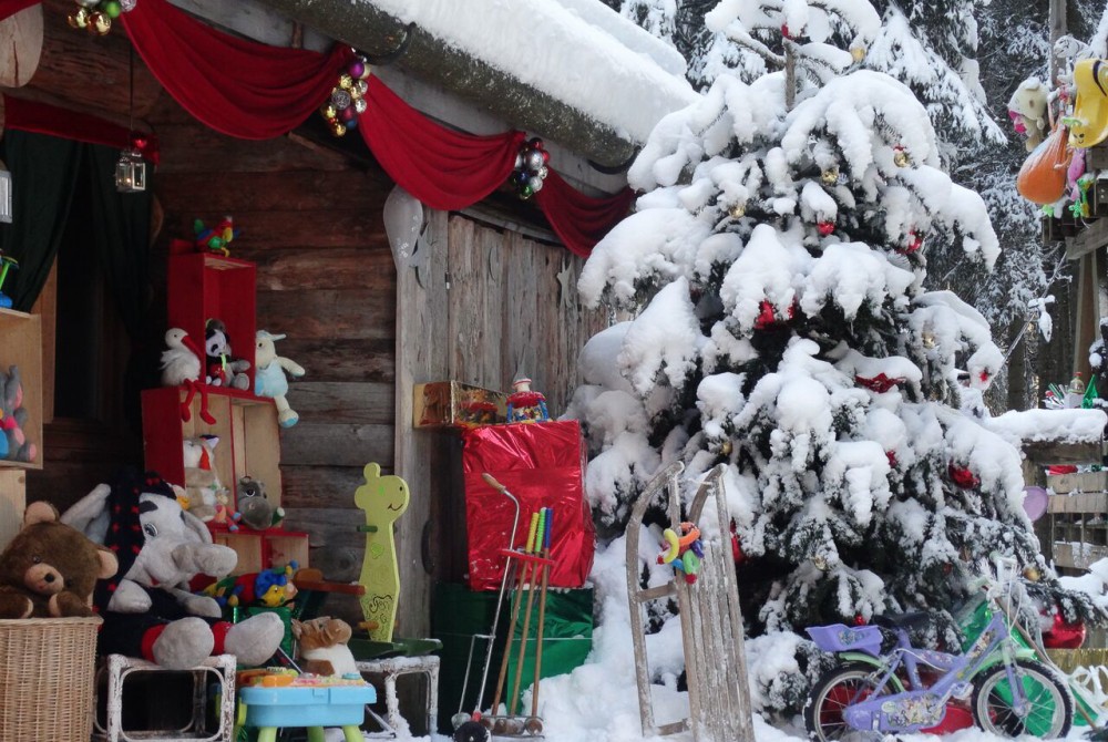 Les Gets - Christmas event - Father Christmas in Les Gets