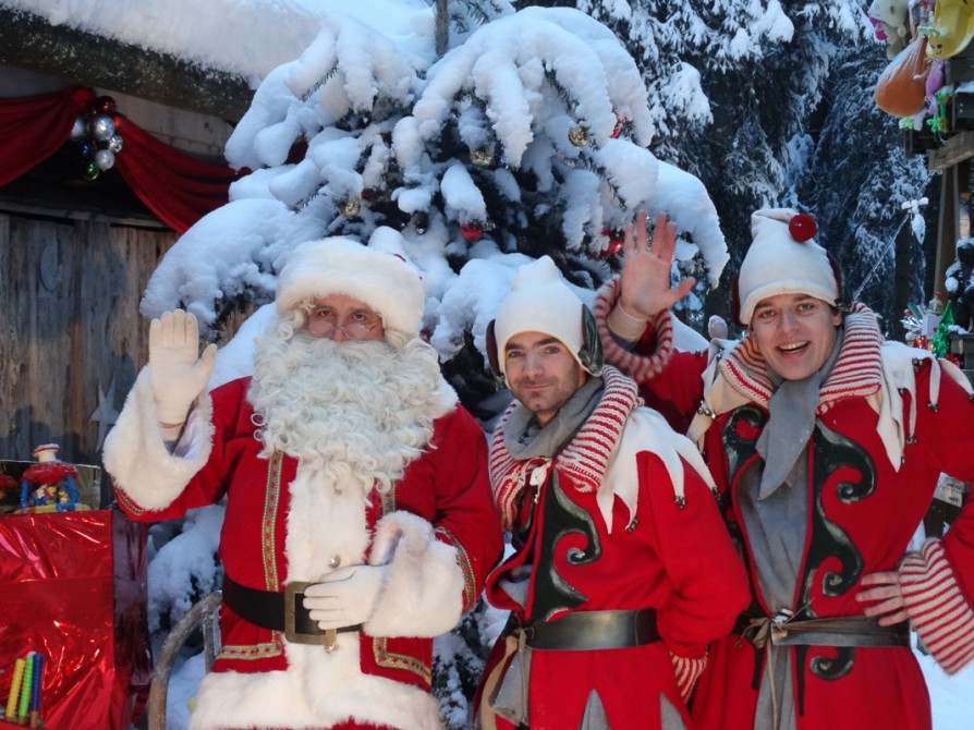 Les Gets - Christmas event - Father Christmas in Les Gets