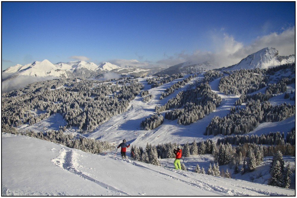 Les Gets - Fresh powder, sunshine and uncrowded pistes