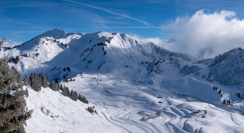 Les Gets - Incredible skiing conditions - Pictures