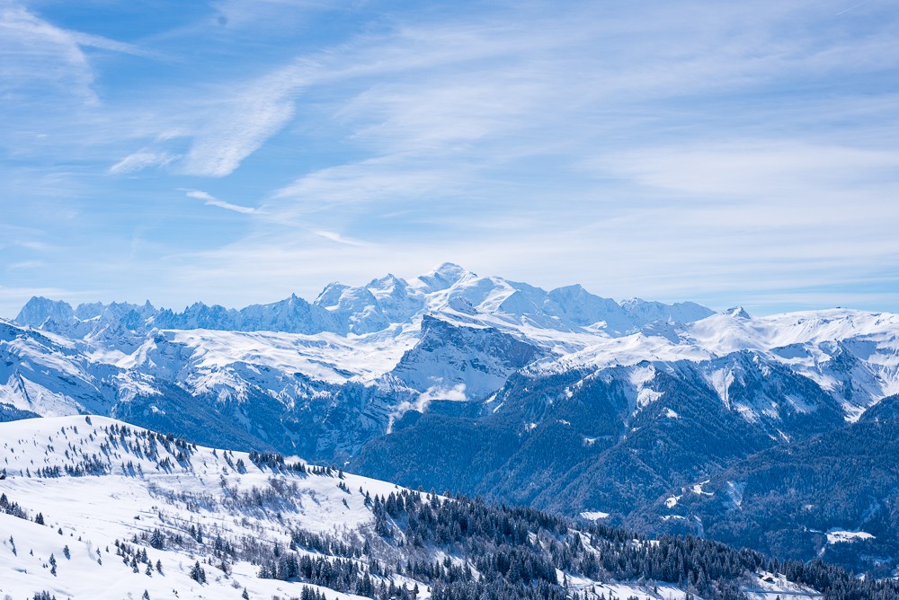Les Gets - Fantastic Snow at end of the Ski Season