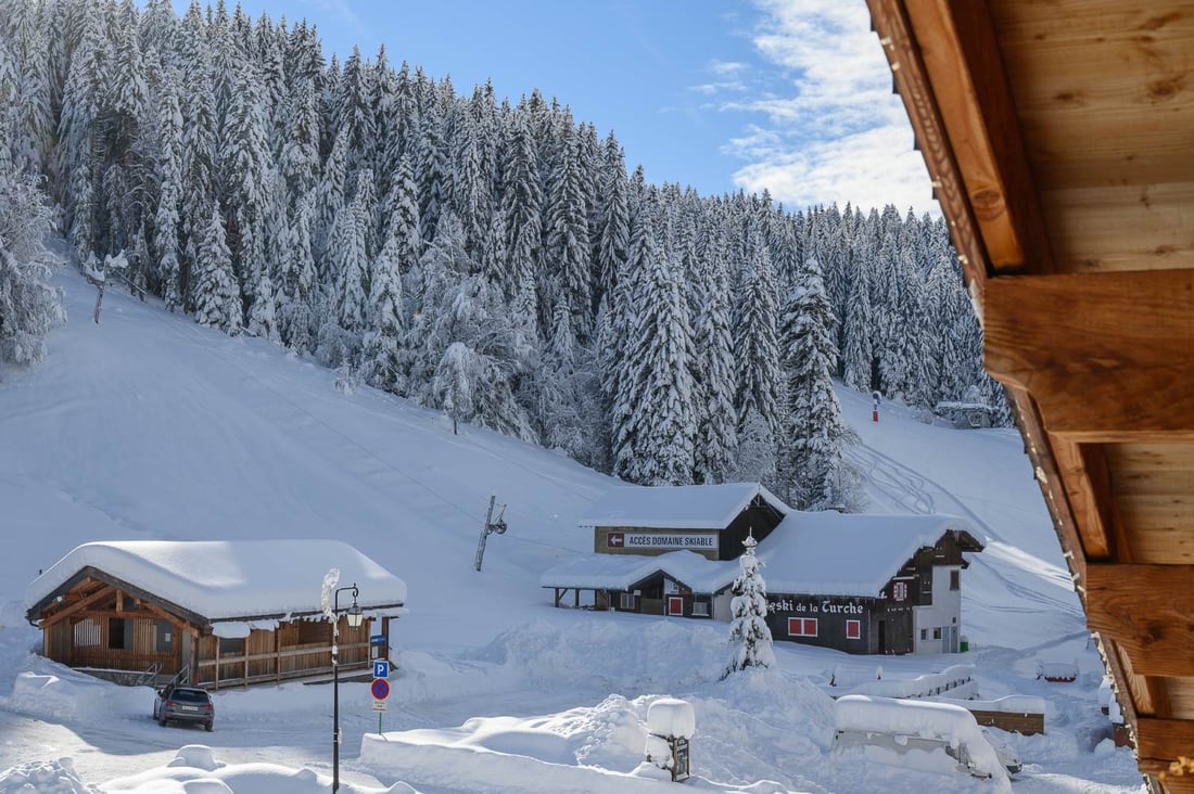 An incredible weekend of Snow in Les Gets