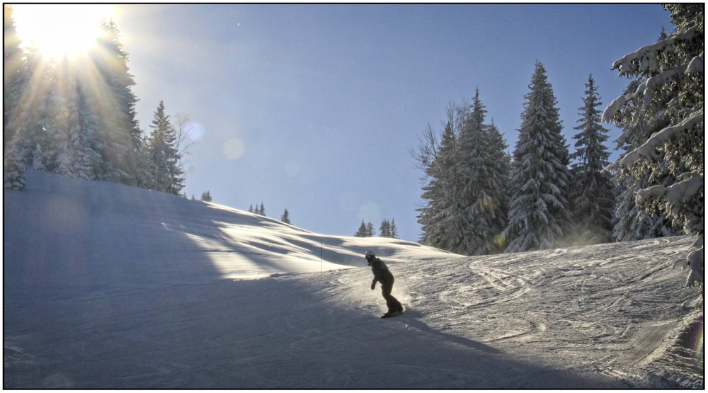 Les Gets - Fresh powder, sunshine and uncrowded pistes