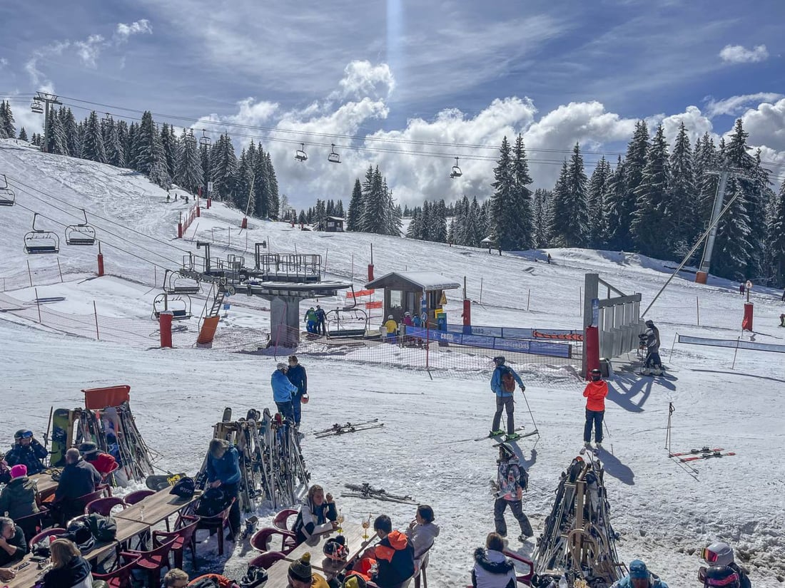 Wonderful Skiing Conditions this morning