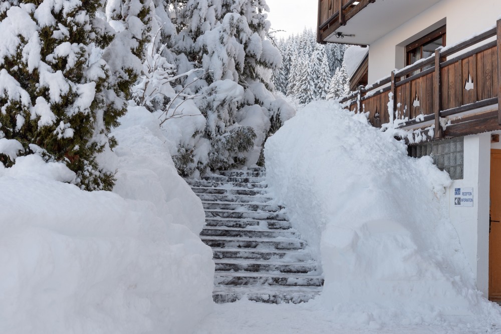 Les Gets - Snow pictures - A lot of snow in February