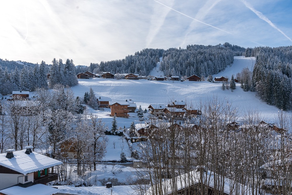 Les Gets - Fantastic Snow at end of the Ski Season