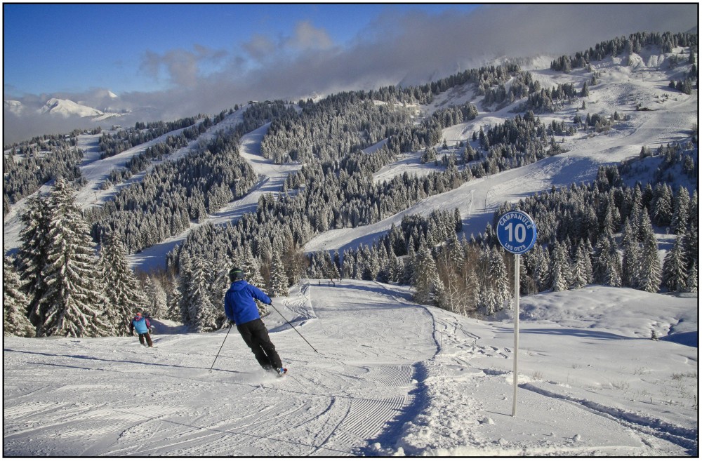 Les Gets - Fresh powder, sunshine and uncrowded pistes