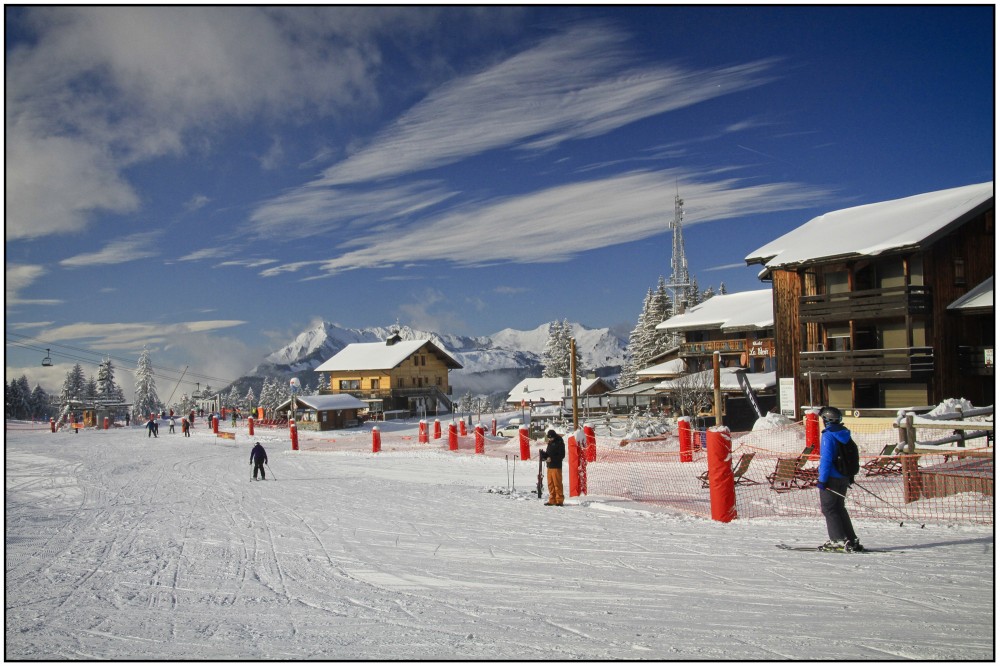 Les Gets - Fresh powder, sunshine and uncrowded pistes