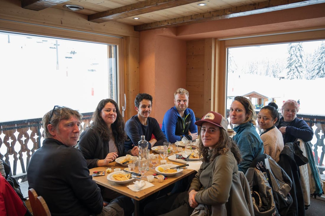 An incredible weekend of Snow in Les Gets