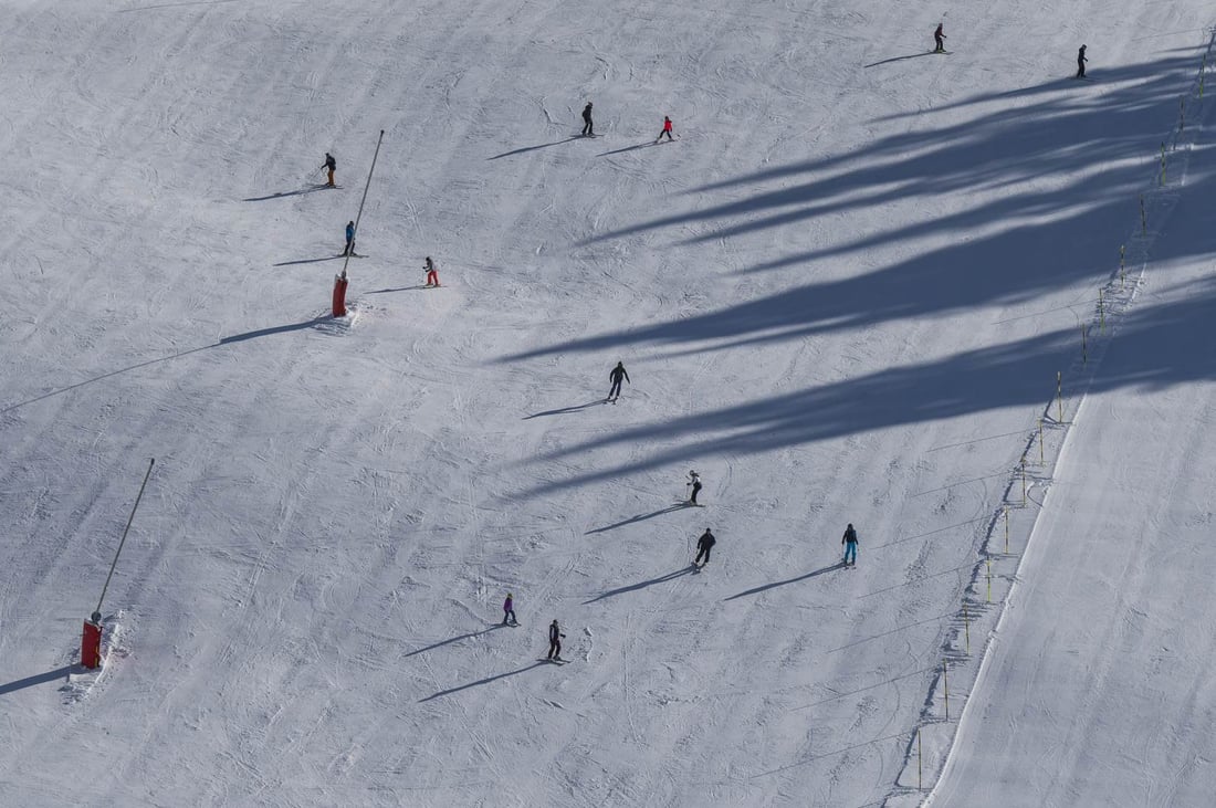 Pictures taken yesterday - Red Ski Show pictures and perfect skiing conditions in Les Gets