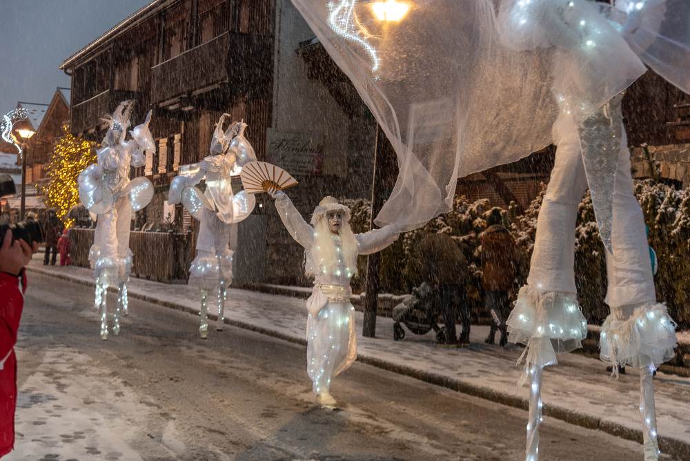 Christmas spirit in the village - Les Gets
