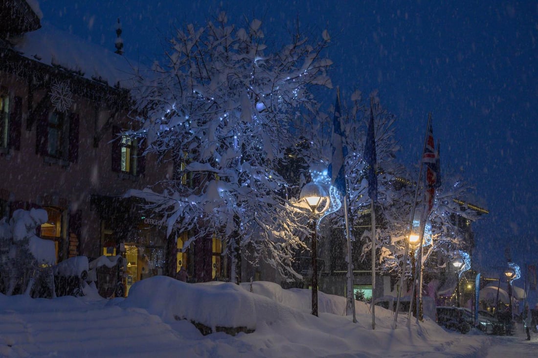 An incredible weekend of Snow in Les Gets