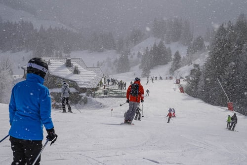 Snow Today  - when no snow forecast!