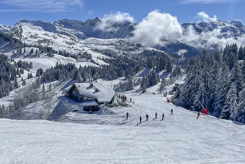 Wonderful Skiing Conditions this morning