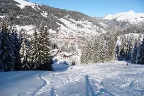 Les Gets - Snow & ski conditions in Avoriaz still very good