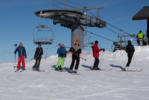 Les Gets - Slopes and snow conditions during Christmas week
