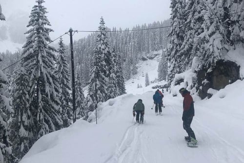 Lifts Open Early - Skiing in Avoriaz at the weekend