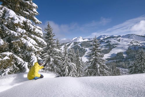 Free ride skiing in Les Gets – the best off piste adventures