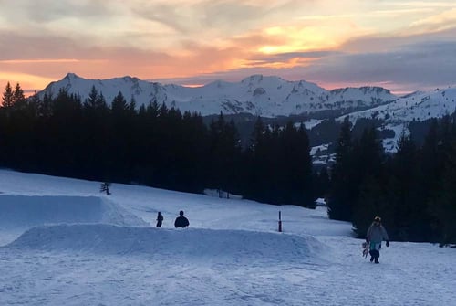 Les Gets - End of the 19-20 ski season - Covid-19's impact
