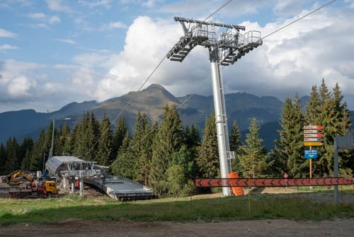 Les Gets-Morzine : The Belvédère chairlift is getting a facelift !