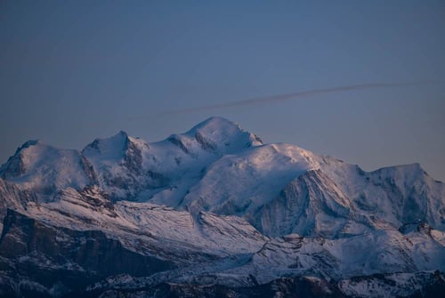 Beautiful Views from Mont Chery yesterday afternoon/evening