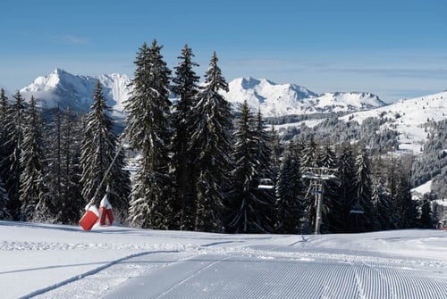 Les Gets - Snowy pictures of the resort before pre-opening this weekend