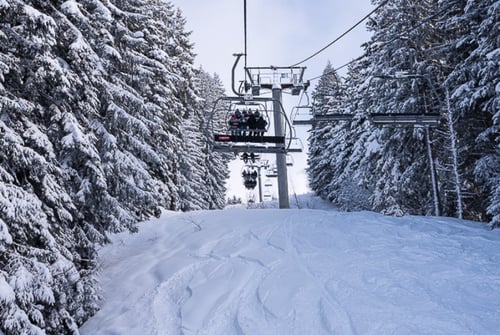 Les Gets - Snow Conditions in February and pictures