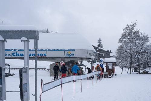 Les Gets - Pictures of the lifts Open - Chavannes lifts