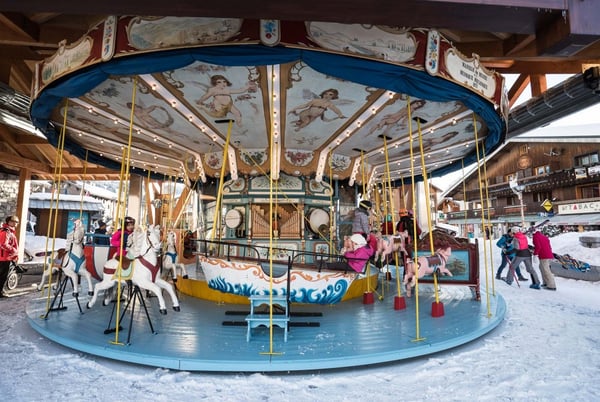 Merry go Round - An historic piece - Les Gets village centre