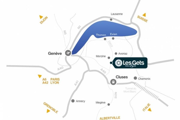 Why Driving is a great way to get to Les Gets ?