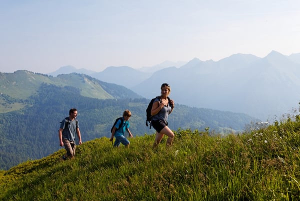 Mountain Walks and hikes around Les Gets - Routes