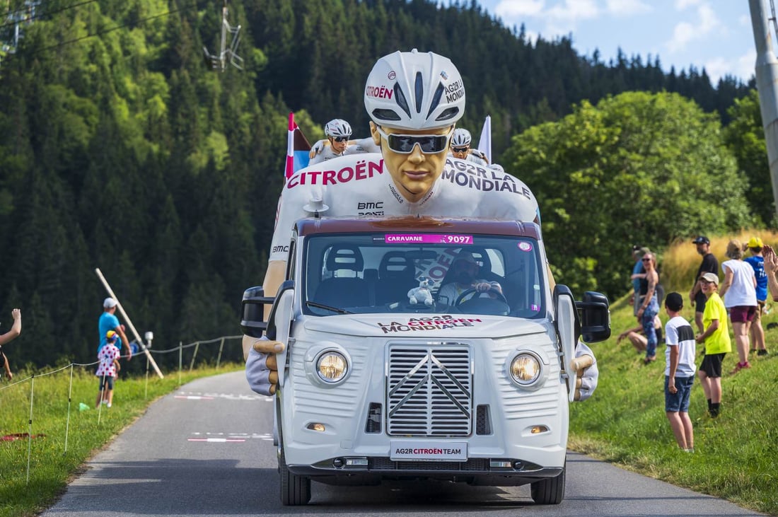 A weekend of the Tour de France around Les Gets