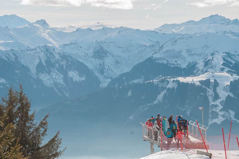 Les Gets - The four best easy access views - Winter