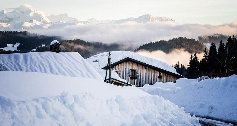 Les Gets - The four best easy access views - Winter