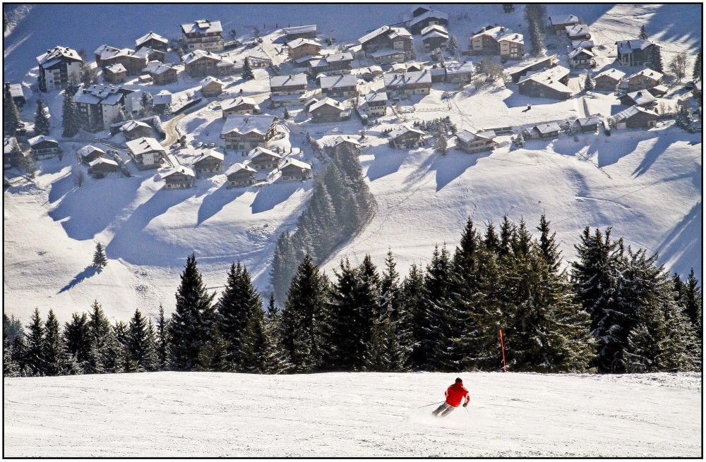 Les Gets - Mont Chery Ski Area - A hidden gem in Les Gets