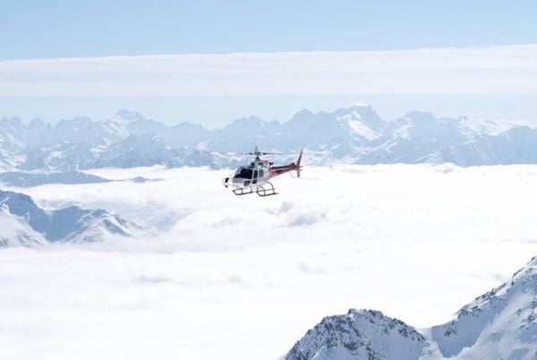 Blugeon Helicoptères - Leisure flights in Mountain - Les Gets