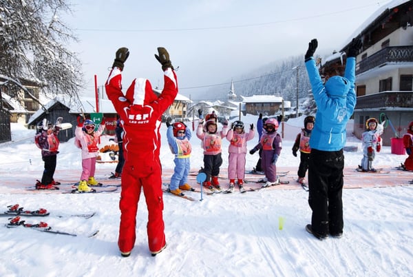 ESF aux Gets - Cours de ski 3/4 ans - Club Pioupiou/garderie