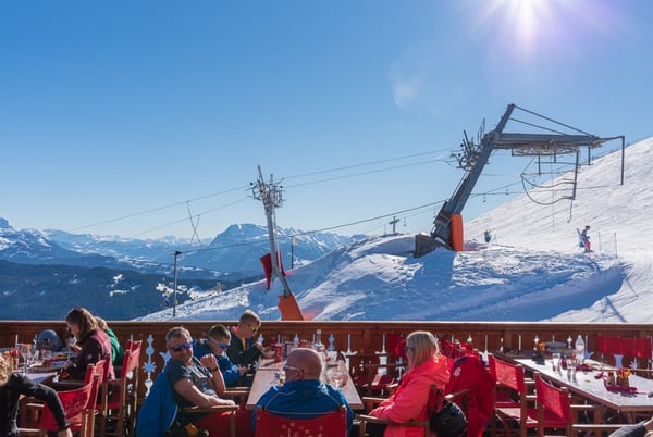 Restaurant La Grande Ourse - Sur les pistes - Vue incroyable