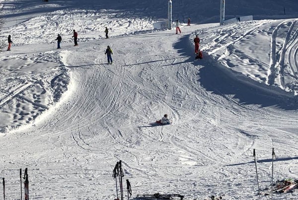Le restaurant La Petite Ourse - Sur la piste Nabor - Les Gets