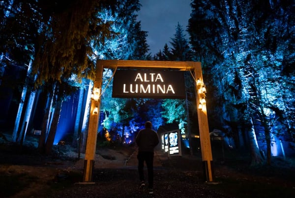 Les Gets - Alta Lumina – Balade nocturne interactive