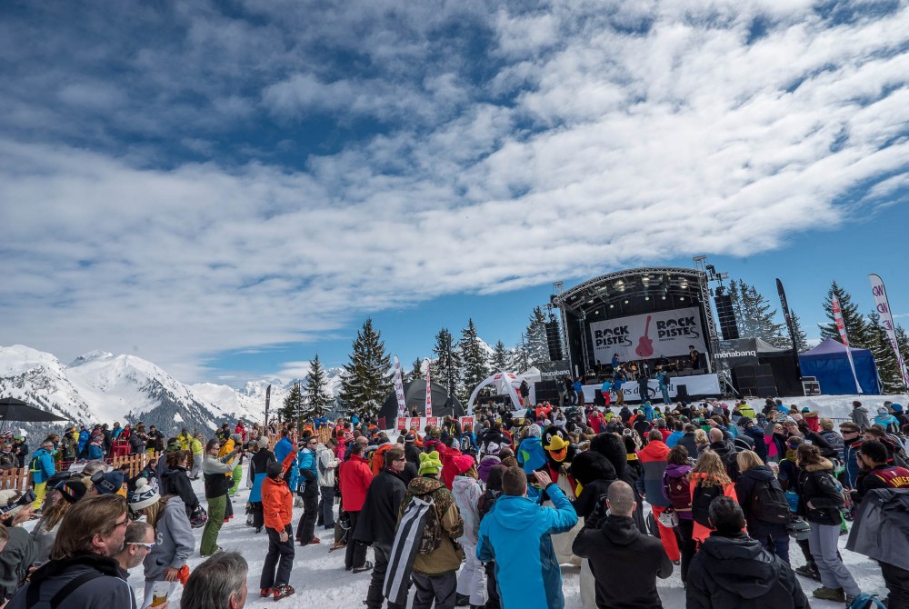 Les Gets - Rock the pistes festival - Music festival on the slopes