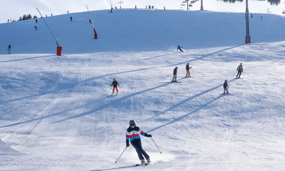 Les Gets - Slopes and snow conditions during Christmas week