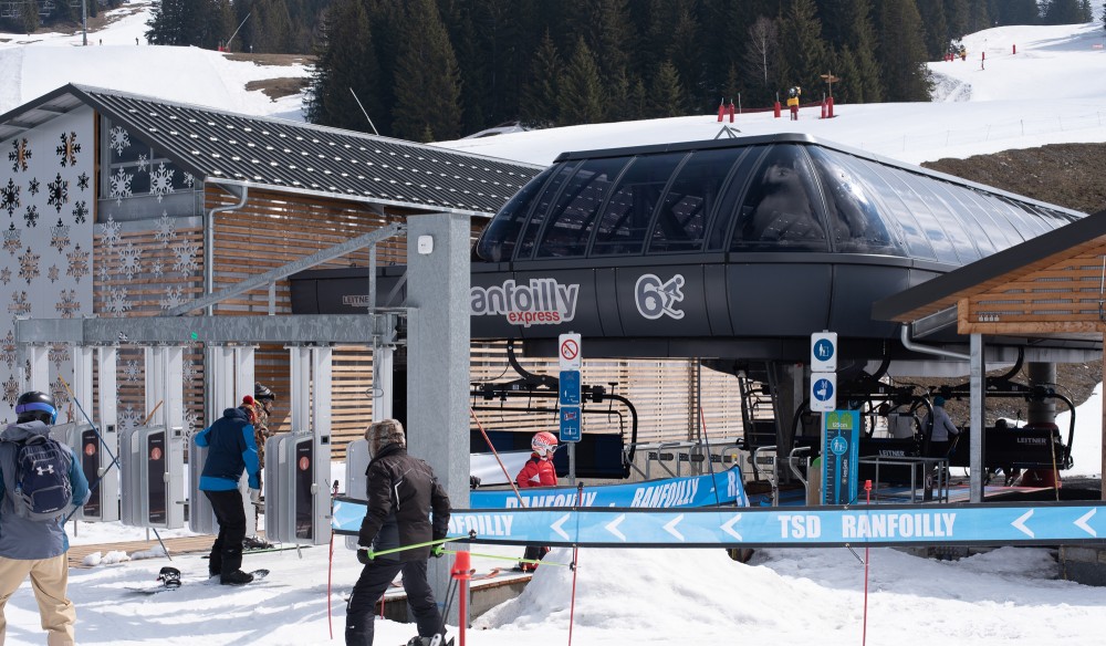 Les Gets - Ski conditions - Great Snow on the last day of the season