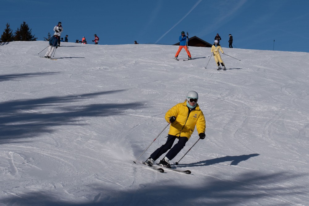 Les Gets - Slopes and snow conditions during Christmas week