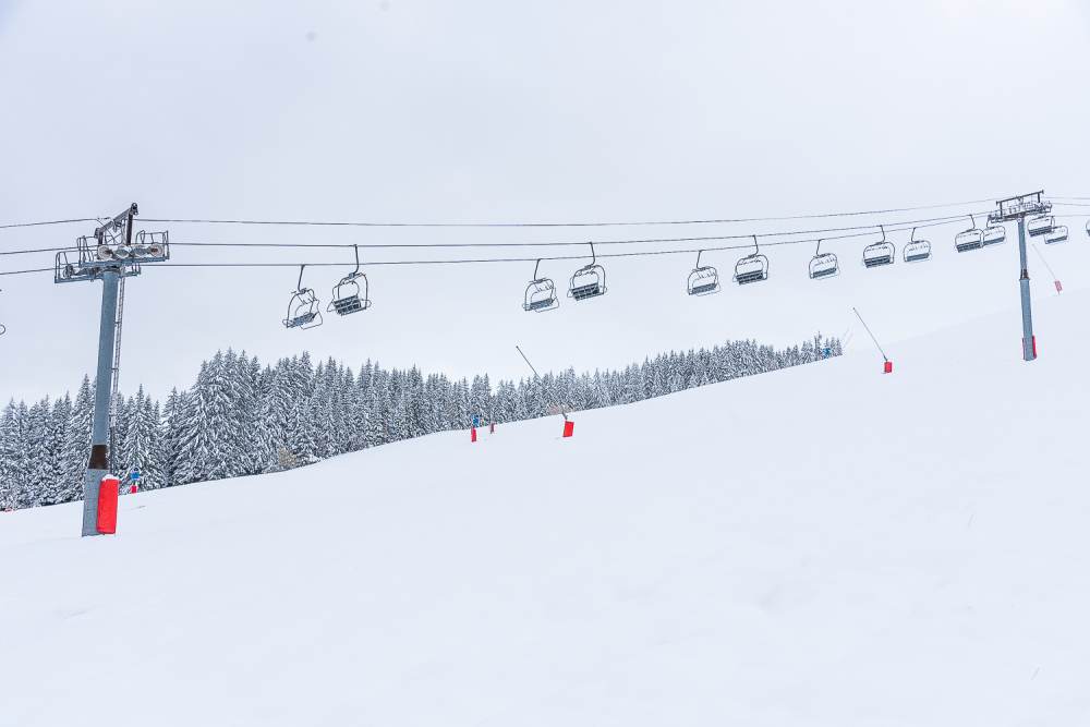 Les Gets November 2019 - Snow Pictures Today - Temperatures below Zero