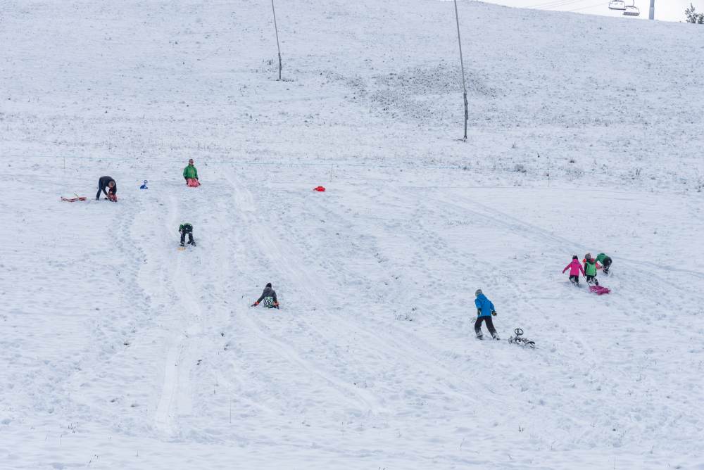 Première neige - 20cm de neige fraiche ce matin aux Chavannes