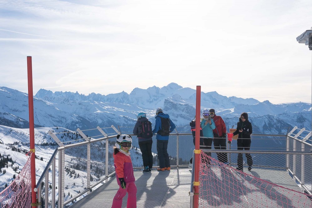 Les Gets - Slopes and snow conditions during Christmas week