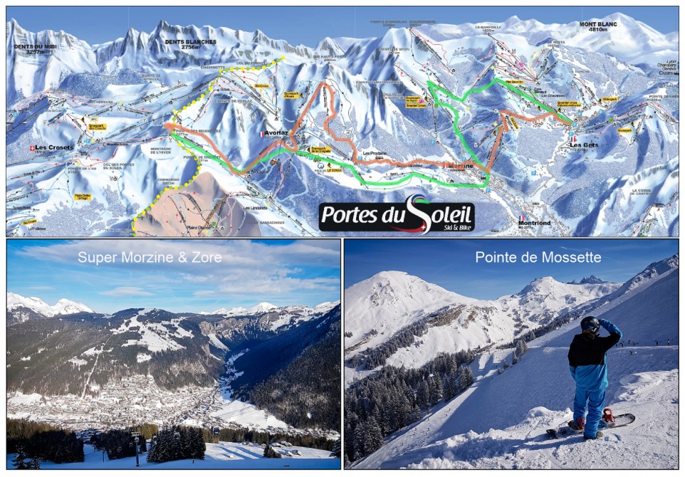 Les Gets - To Mossette and beyond and the Cookie Café