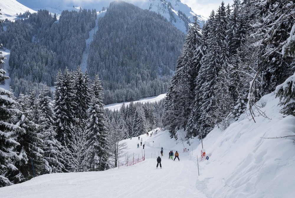 Les Gets - Events in January 2018 - Conditions on the slopes
