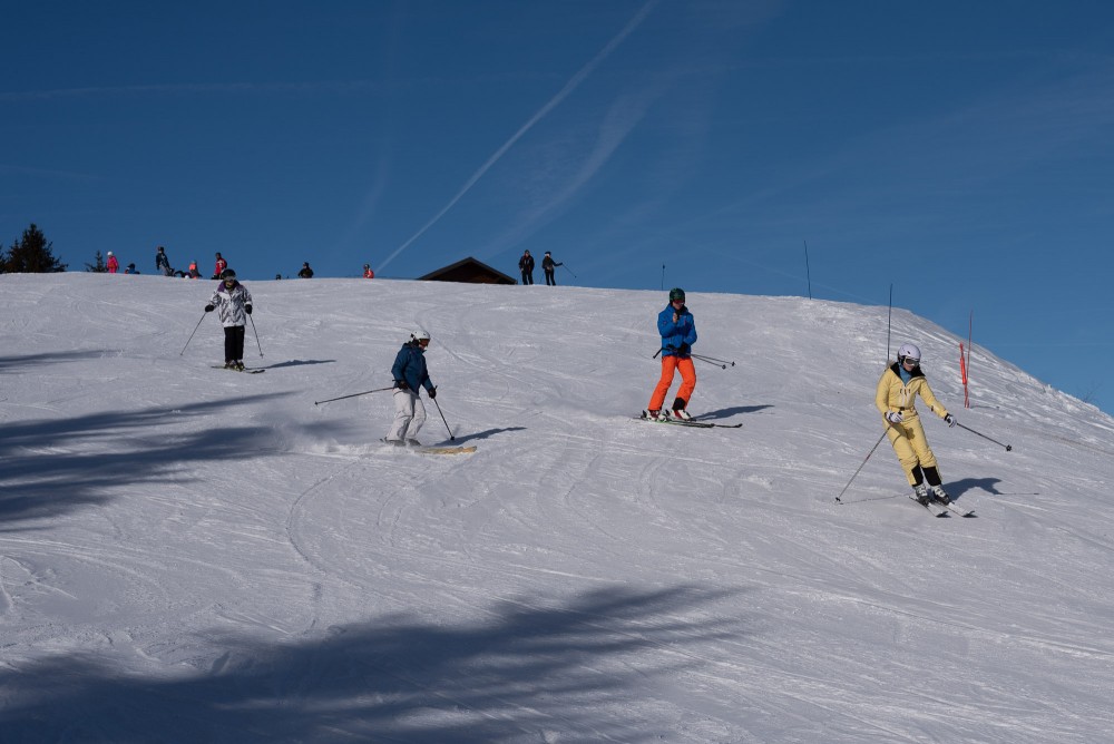 Les Gets - Slopes and snow conditions during Christmas week